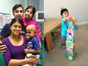 Supporting image for story: Gift of life is brought home to Tipton boy's family