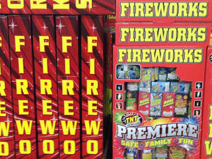 Supporting image for story: Box of fireworks catches fire in Telford street