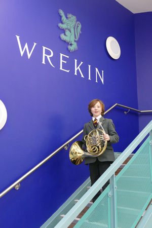 Wrekin College pupil Toby has been selected to perform French Horn in the main orchestra of the National Children’s Orchestra of Great Britain
