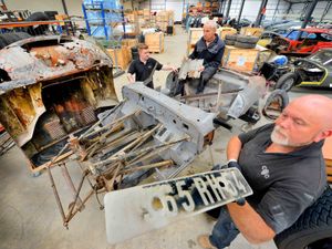 Supporting image for story: Original E-Type Jaguar to get rebuild in Shropshire - with pictures