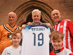 Supporting image for story: Descendants of England's first international goal scorer celebrate its 150th anniversary 