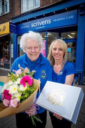 Pauline Holmes, Community Hero and Louise Maslen - Branch Manager