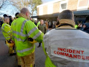 Supporting image for story: Shropshire floods: Environment Secretary defends government's response in visit to county