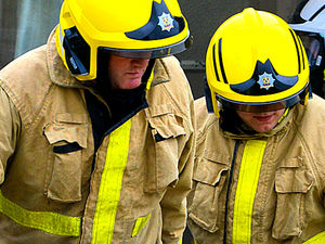 Supporting image for story: Fire in Telford car parts factory in prevented from spreading 
