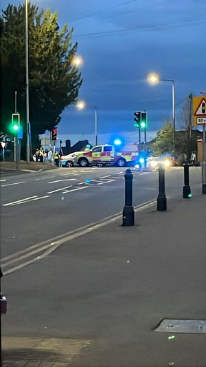 The incident took place on the crossing of Chapel House Lane and Colley Lane. Photo: Nisa Local