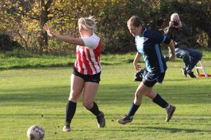 Penybont United lost 5-1 to Ross Pictures: Stuart Townsend