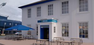An artist's impression of the refurbished Greggs in a former grade II listed pub next to West Bromwich Albion's home ground The Hawthorns. Pic: Philip Watts. Permission for reuse for all LDRS partners.