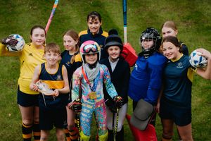 Prestfelde School in Shrewsbury celebrating pupils' achievements.