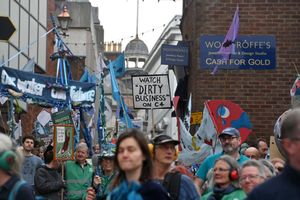 Shrewsbury river campaigners Up Sewage Creek hosting a family-friendly procession through the town on World Water Day