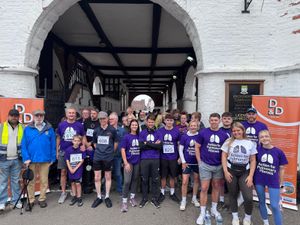 . Preparing for start
Team" Action against Pulmonary Fibrosis"