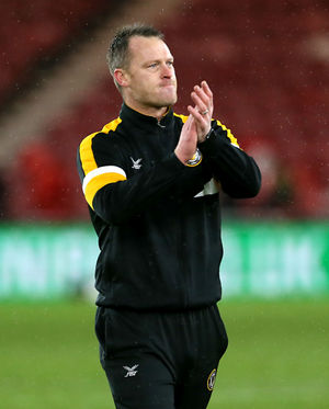 Newport County Manager Michael Flynn.