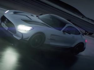 Supporting image for story: Mercedes-AMG GT Black Series debuts in official video