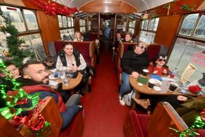 Aboard the Santa Train