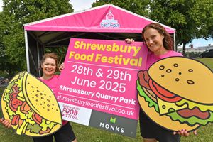 Shrewsbury's popular food festival is back in the Quarry this weekend