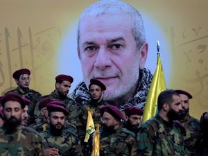 Supporting image for story: Hezbollah fires over 200 rockets into Israel after killing of senior commander