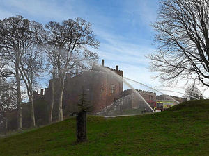 Supporting image for story: Powis Castle 999 exercise declared a success