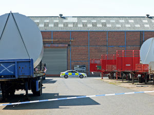 Supporting image for story: Man dies after falling from industrial unit roof