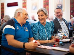 Duchess of Edinburgh visits Chelsea Pensioners