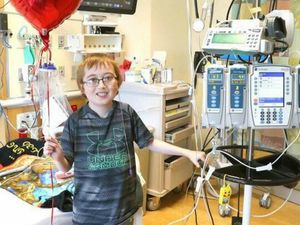 Supporting image for story: The boy whose heart transplant reveal video went viral has had a successful operation