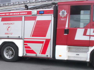 Supporting image for story: Fire crews tackle Shropshire kitchen blaze