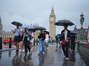 Supporting image for story: Amber warning issued as Storm Claudia to sweep UK over washout weekend