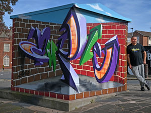 Supporting image for story: New book celebrates region's graffiti heritage - and city underpass brightened up by street artists