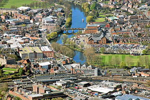 Shrewsbury town centre