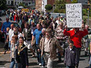 Supporting image for story: Anglers reeled in for protest on ban