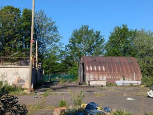 The former builder's yard off Stafford Road in Oakengates