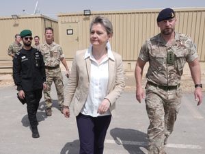 Supporting image for story: UK calls for allies to keep pressure on Russia after US eases oil sanctions