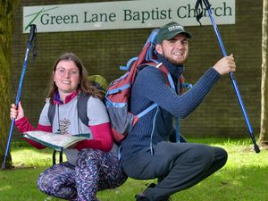 Supporting image for story: Couple complete climb for Walsall church boiler