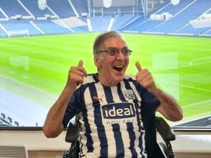 Supporting image for story: Tributes pour in for inspirational Baggies fan John Adams after family announce death