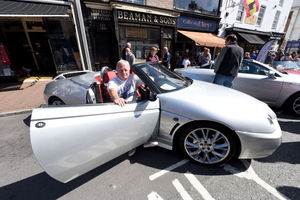 Steve Brown with his 2003 Alfa Romeo Spider