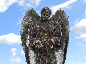 Supporting image for story: Knife Angel which carries powerful message is heading to Walsall 