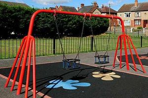 Supporting image for story: Girl left red-faced in swing rescue