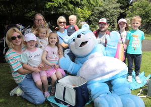 Members of the Gunn family, Hadley family, Garrett family and Graymills family, all from Stourbridge