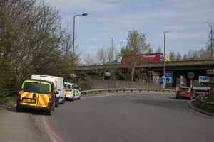 The remains were found near the M6. Photo: SnapperSK