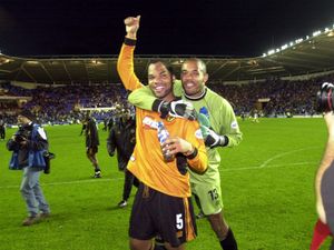Supporting image for story: Golden memories for Wolves old boy Joleon Lescott