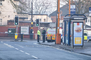 The scene of the stabbing in Rookery Road