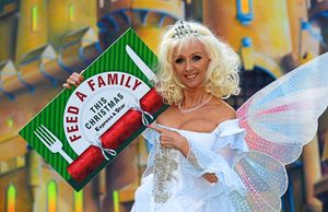 Panto star Debbie McGee launches Feed a Family This Christmas