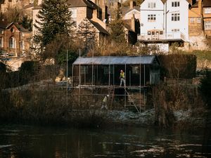 Supporting image for story: Work finally under way to preserve historic Ironbridge coracle shed