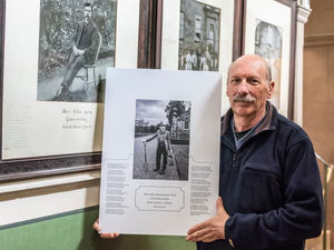 Supporting image for story: Retiring head gardener honoured to join pantheon of 'household names' at Welsh country house