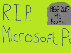 Supporting image for story: The tributes are flooding in as Microsoft announces plans to kill off Paint