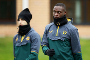 Wolves players at Compton - Norwich preparations (Getty)