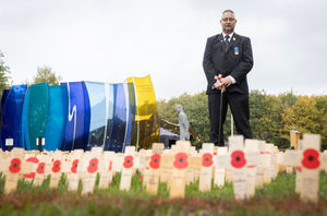 Supporting image for story: Royal British Legion Field of Remembrance opens at National Memorial Arboretum