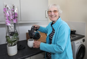 Residents started to move into Neuadd Maldwyn in April 2025. Picture: ClwydAlyn