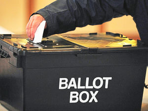 Supporting image for story: Voters go to the polls in local elections