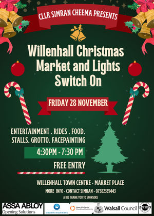 Details of Willenhall Christmas Switch On 
