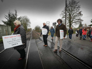 Supporting image for story: Anger over rail plan that 'will cut Shropshire village in half'