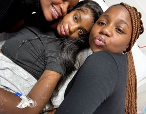 Ketia Moponda, from Wolverhampton, whose "freshers' flu" turned out to be deadly meningitis - resulting in her having both legs amputated to save her life.